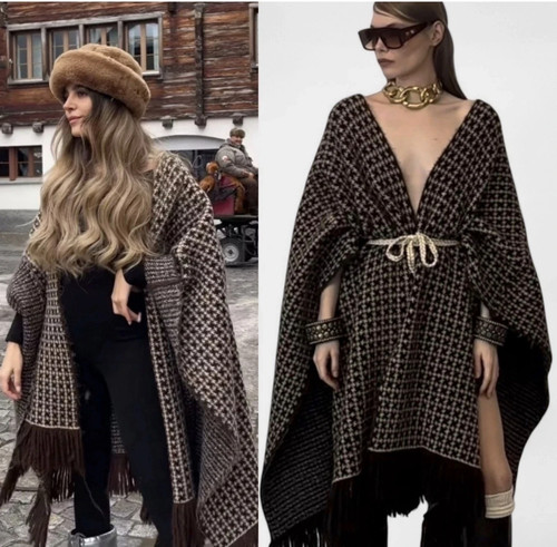 Zara cape marrone - zara,