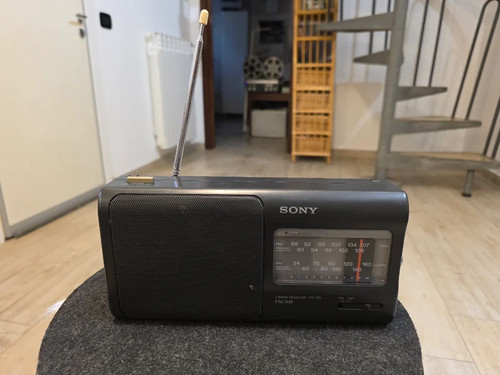 Radio portatile sony icf - portatile,
