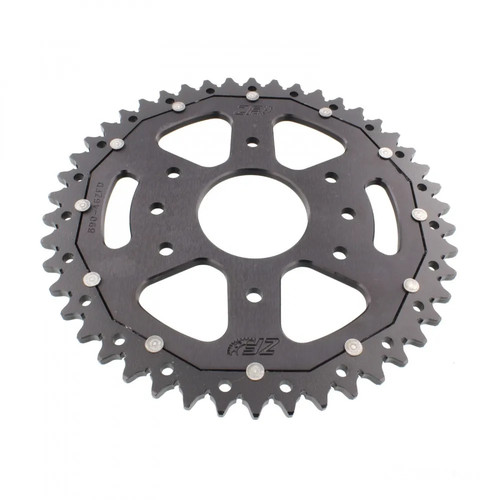 Kettenrad alu schwarz - alu,