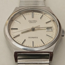 Orologio Uomo Vintage "ZentRa" 1970 Acciaio STEEL Watch Original Made in Germany