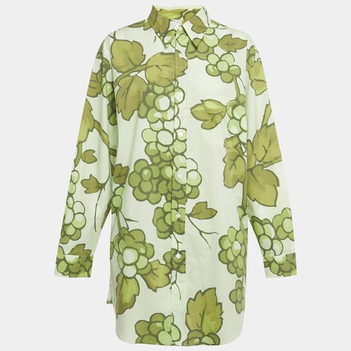 Camicia oversize verde etro - oversize,