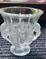Vaso cristallo Lalique DAMPIERRE