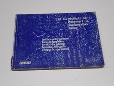 FIAT 131 RACING PANORAMA TARIFFARIO DELLE RIPARAZIONI 1978 (S)