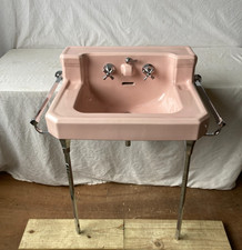 Lavabo da bagno vintage metà