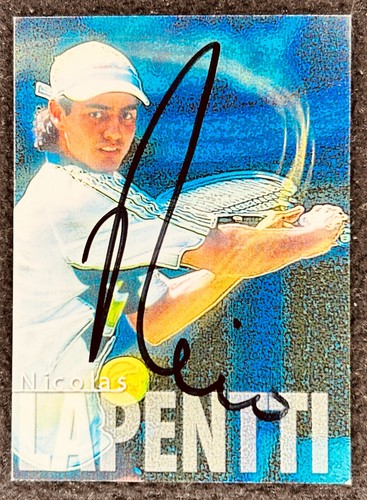 Nicolas lapentti autografo - lapentti,
