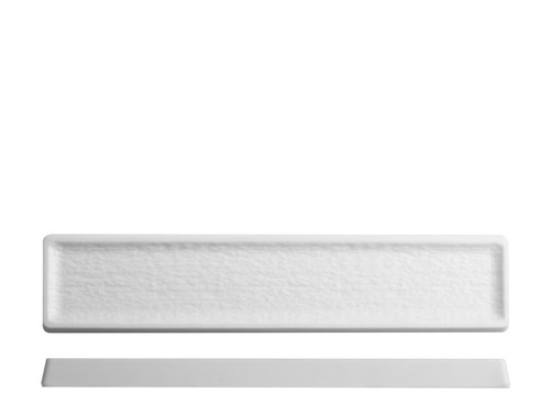 Piatti rettangolare bianco - 3,