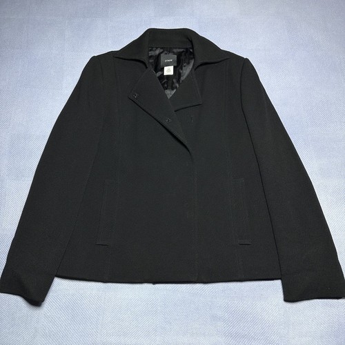 Cappotto donna nero isolato - j.,