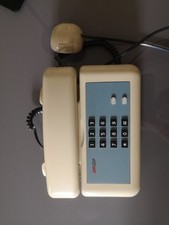 TELEFONO FISSO DA TAVOLO VINTAGE SIP MOD. SIRIO DESIGNED BY GIUGIARO ANNI 80/90