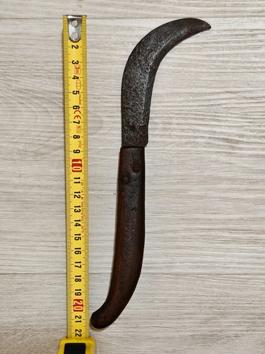 Antica roncola marrone - roncola,