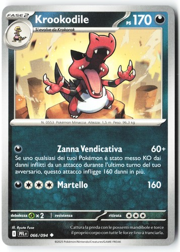 T431 krookodile 066 094 - 066/094, ita