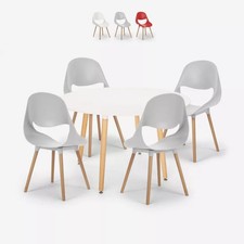 Set tavolo bianco rotondo