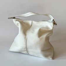 Furla White Leather Slouchy
