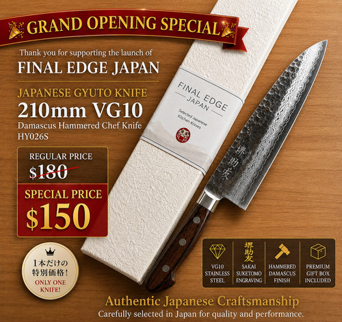 Coltello giapponese gyuto 210 - coltello,