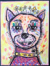 Tableau chien Chiwawa