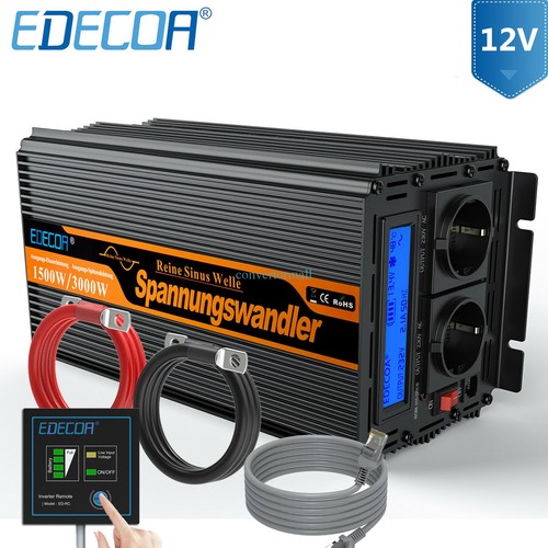 Edecoa convertitore 12v - convertitore, 220v