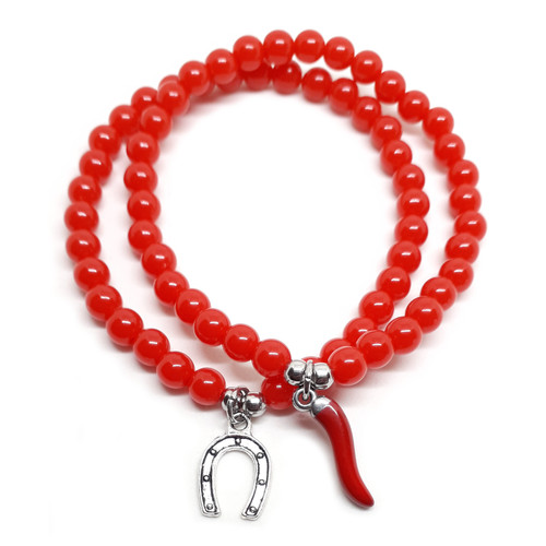Bracciale con corno - bracciale,