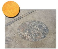 STAMPO per pavimento stampato cemento FINTA PIETRA Concrete texture stamp mat