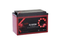 2 ZL120190 BATTERIE ZENITH AGM 130 Ah DEEP CYCLE SCARICA LENTA VEICOLI ELETTRICI