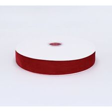 Nastro in VELLUTO ROSSO 2.5 cm x 20 metri 14XS