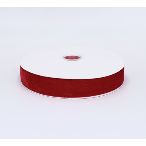 Nastro velluto rosso 5 cm - rosso,