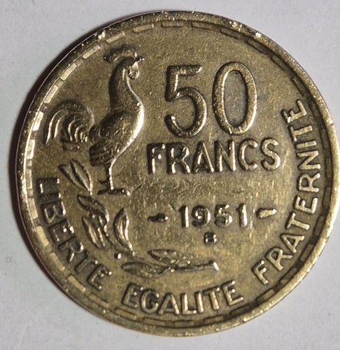 Francia franchi 1951 zecca - franchi,