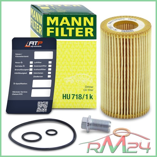 Mann filtro olio tappo - olio,