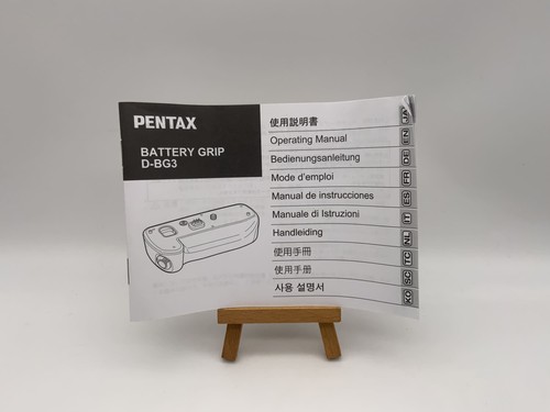 Pentax battery grip - pentax, d-bg3