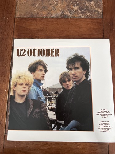 October 1981 vinyl lp - u2,