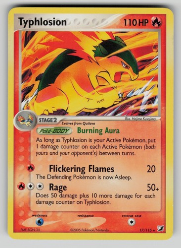 Typhlosion - (ex, unseen