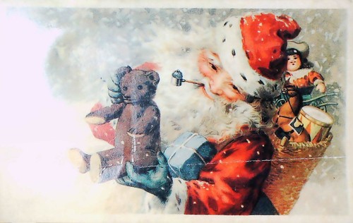 Cartolina vintage augurale - vintage,