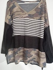 Size 2X (by measure) Camo shirt by A. Gain. Excellent condition