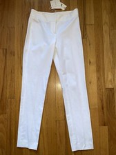 $395 Rivamonti Y2K pantaloni conici vintage cotone elasticizzato vita bassa 38 2