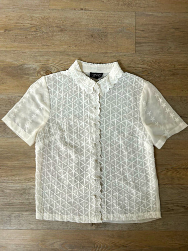 Topshop blusa donna bianca - topshop,