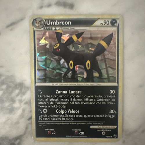 Carta pokemon umbreon del - carta,