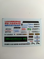 DECALS 1/43 Fiat 131 Abarth
