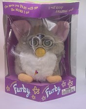 1998 Furby Church Mouse Gray