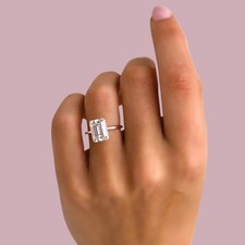 Anello Lusso Smeraldo CVD