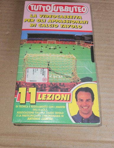 Vhs tutto subbuteo - 11, lezioni