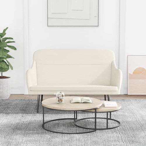 Vidaxl panca crema - panca, 110x76x80