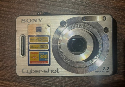 Sony cybershot dsc w55 - cybershot, dsc-w55