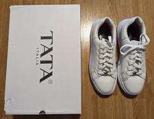Sneakers uomo Tata Italia White con suola oversize numero 40