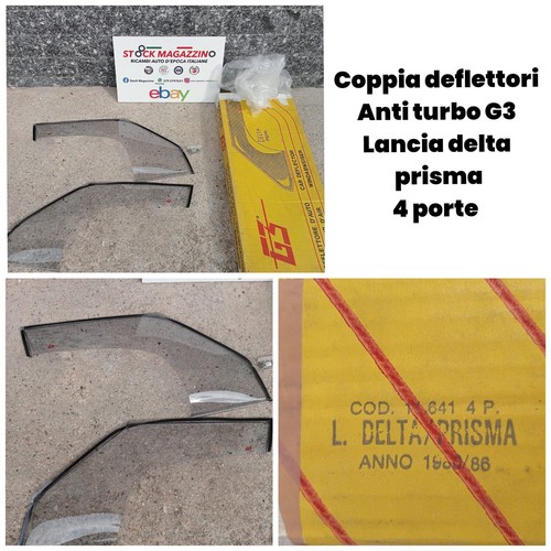 Coppia deflettori anti - anti, turbo