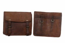 Borse Da Moto In Pelle Marrone