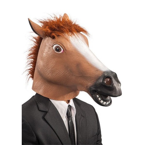 Maschera cavallo fingomma - maschera,