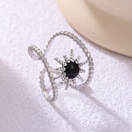 Anello elegante oildrip - anello,