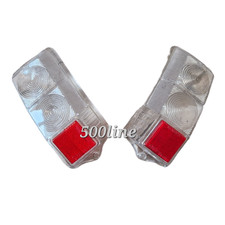 Pair of white plastic