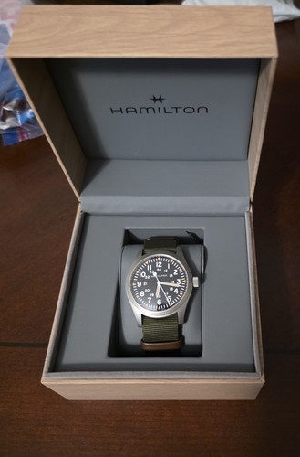Orologio hamilton khaki field - khaki,