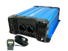 Scambiatore di Tensione 24V 2000 Watt Puro Sinus Invertitore Schermo Telecomando
