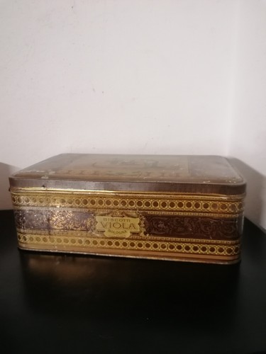 Scatola latta biscotti - scatola,