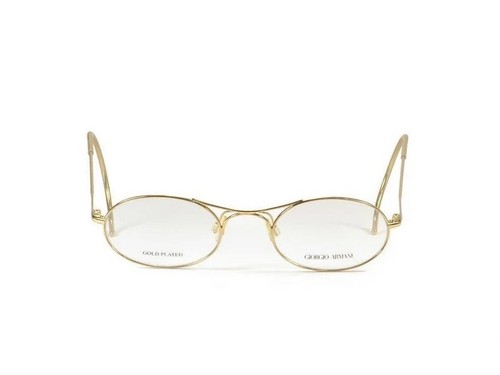 Occhiali oro giorgio armani - d'oro,